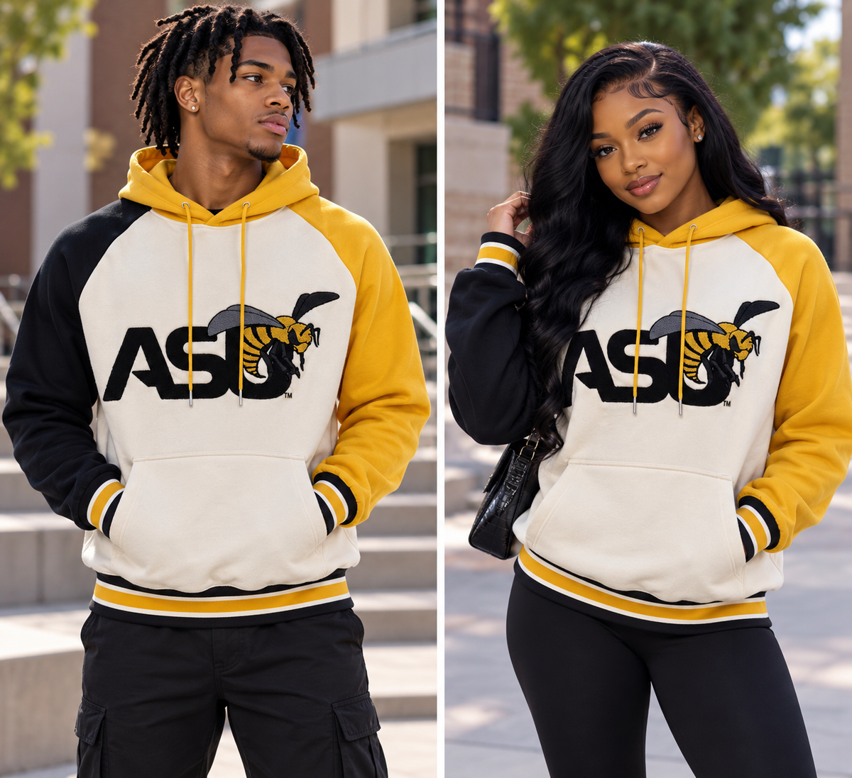 Alabama State Colorblock Hoodie
