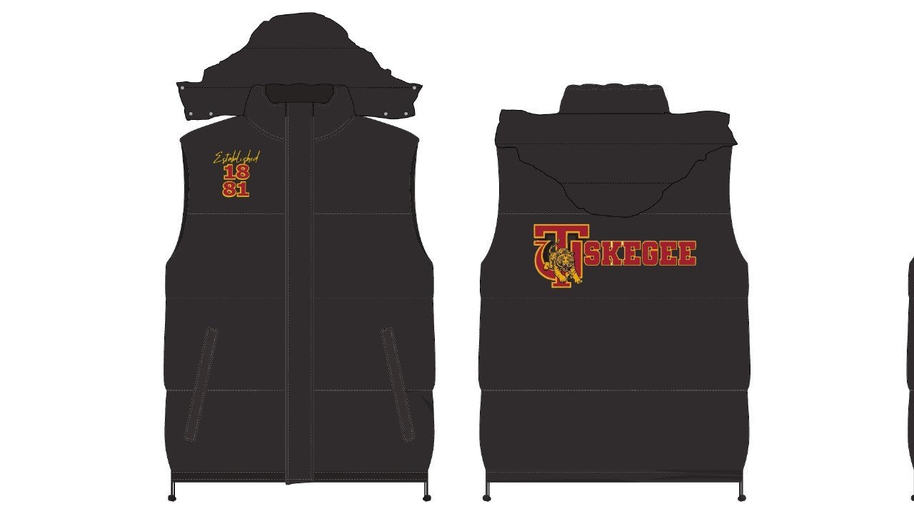 Unisex TUskegee Puffer Vest